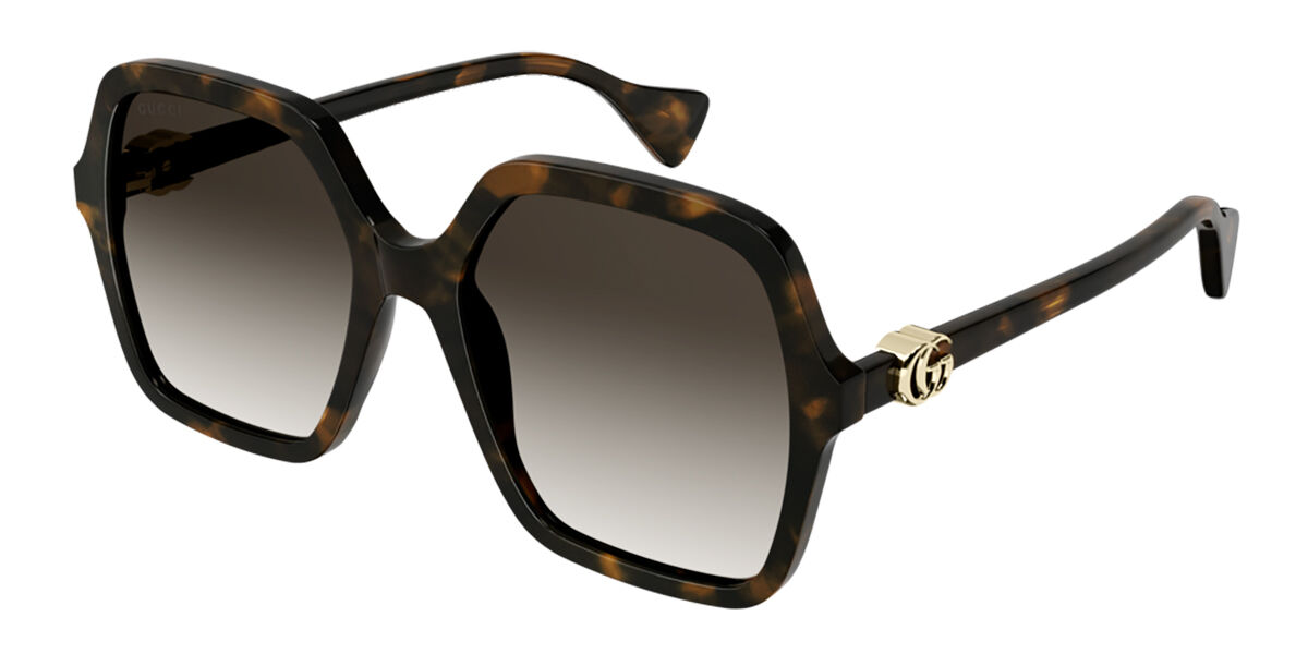 Image of Gucci GG1072S 002 Óculos de Sol Tortoiseshell Feminino PRT