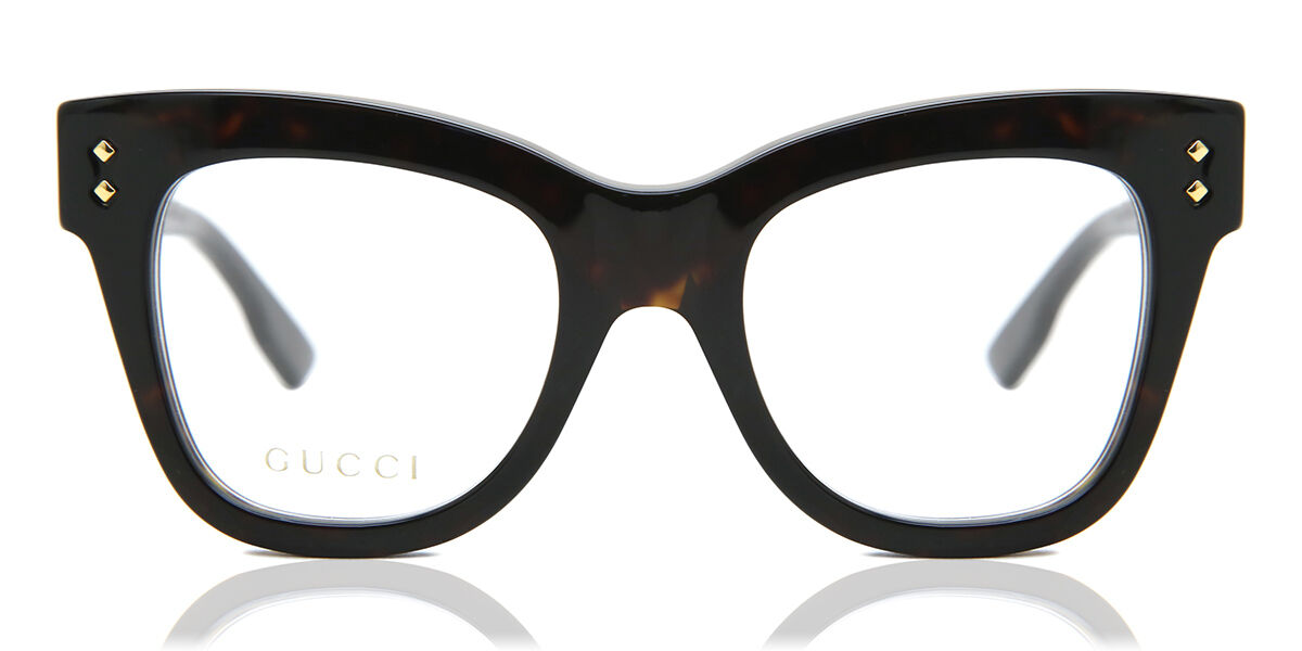 Image of Gucci GG1082O 003 Óculos de Grau Tortoiseshell Feminino BRLPT