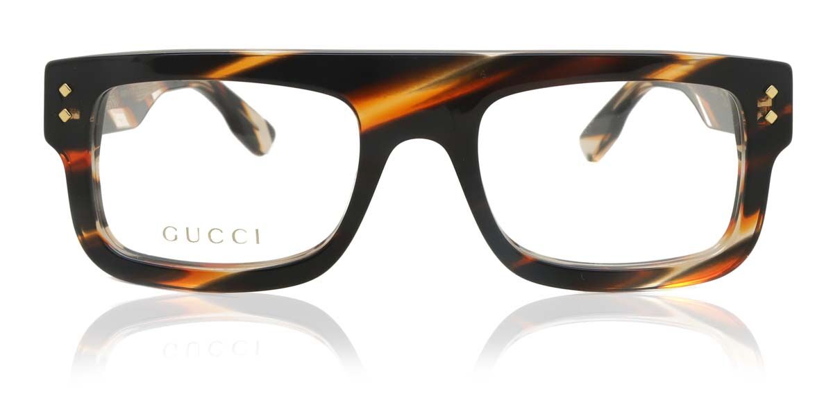 Image of Gucci GG1085O 002 Óculos de Grau Tortoiseshell Masculino PRT