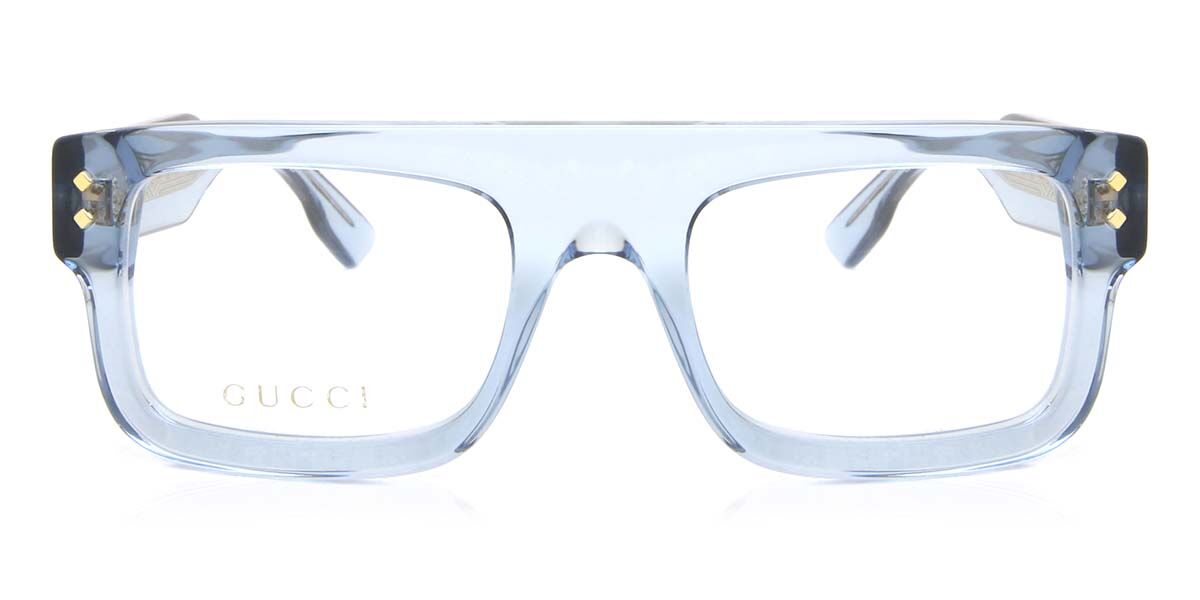 Image of Gucci GG1085O 004 Óculos de Grau Azuis Masculino PRT