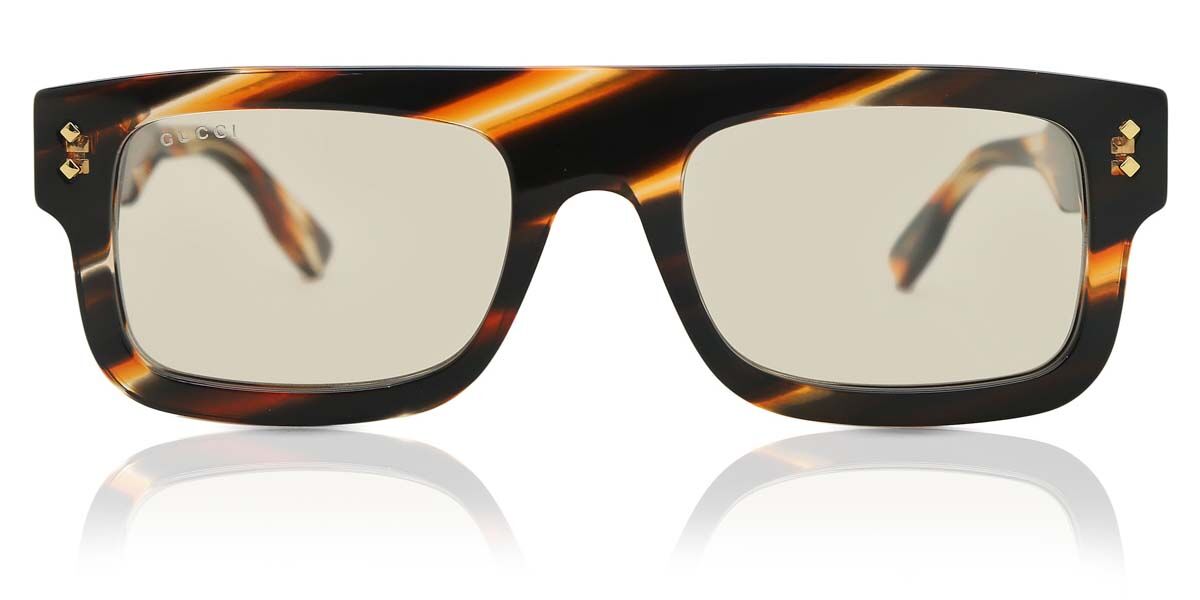 Image of Gucci GG1085S 002 Óculos de Sol Tortoiseshell Masculino BRLPT