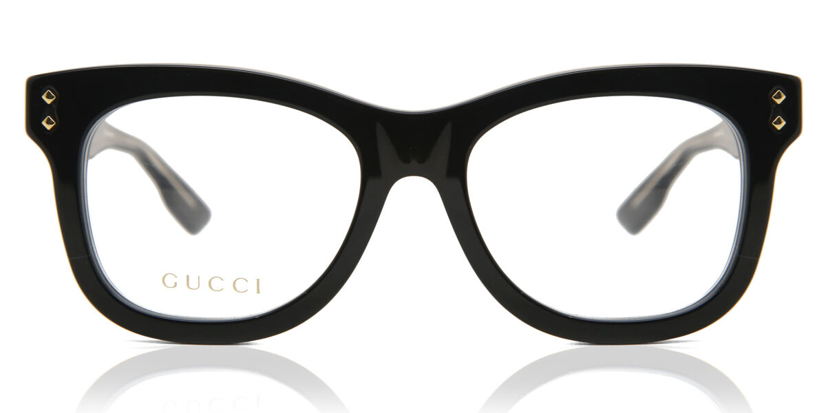Image of Gucci GG1086O 005 Óculos de Grau Pretos Feminino PRT