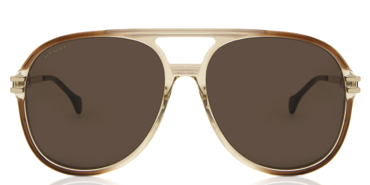 Image of Gucci GG1104S 002 Óculos de Sol Marrons Masculino PRT