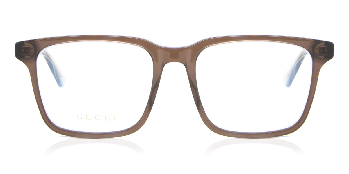 Image of Gucci GG1120O 003 Óculos de Grau Marrons Masculino BRLPT