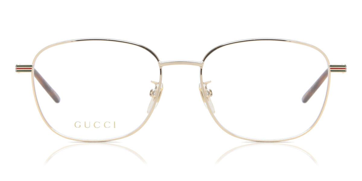 Image of Gucci GG1126OA Asian Fit 003 Óculos de Grau Dourados Masculino PRT