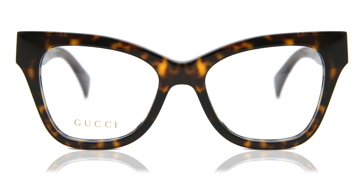 Image of Gucci GG1133O 004 Óculos de Grau Tortoiseshell Feminino BRLPT