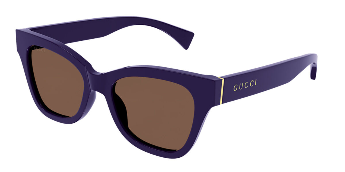 Image of Gucci GG1133S 002 52 Lunettes De Soleil Femme Purple FR