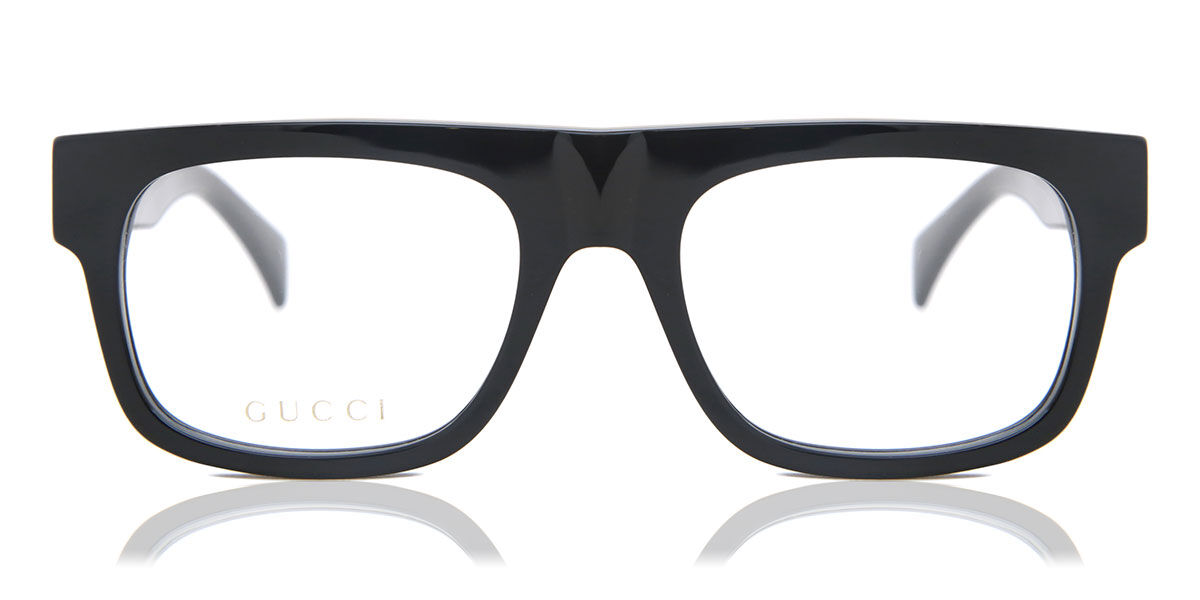 Image of Gucci GG1137O 001 Óculos de Grau Pretos Masculino BRLPT