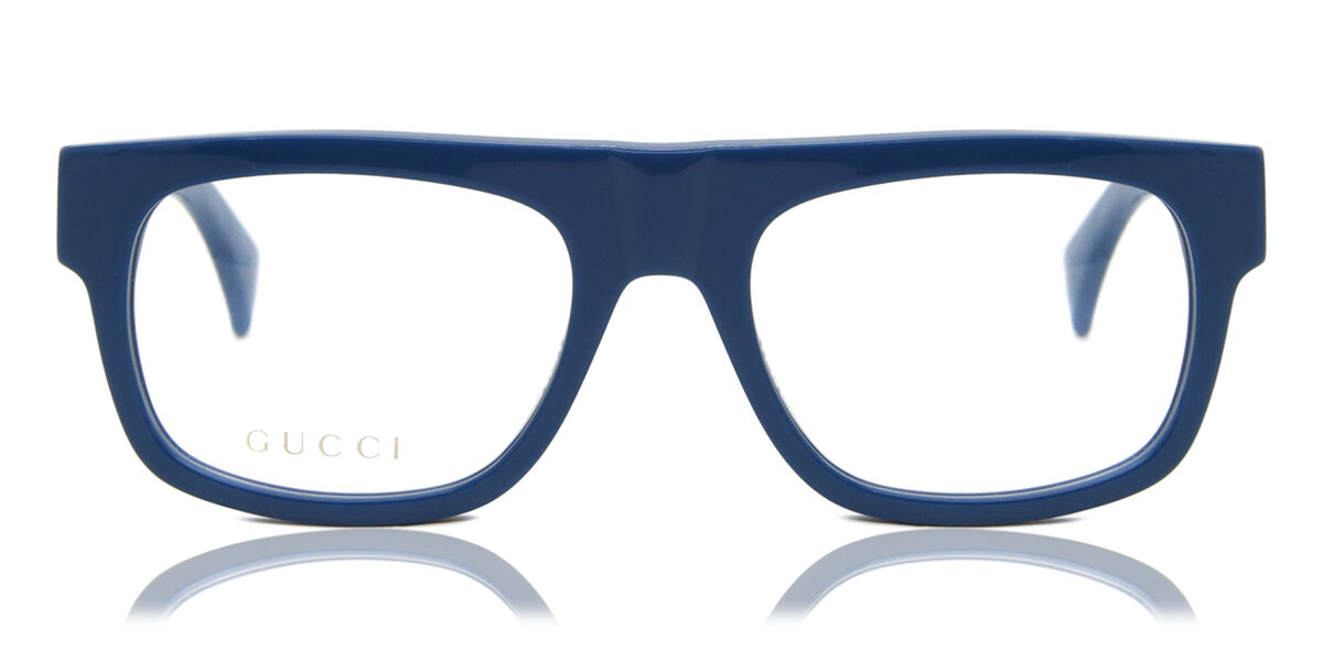 Image of Gucci GG1137O 004 Óculos de Grau Azuis Masculino BRLPT