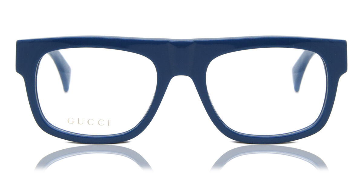 Image of Gucci GG1137O 004 Óculos de Grau Azuis Masculino PRT