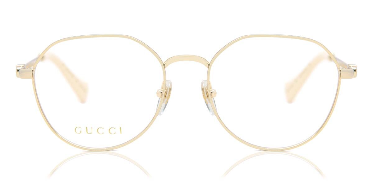 Image of Gucci GG1145O 001 Óculos de Grau Dourados Feminino PRT