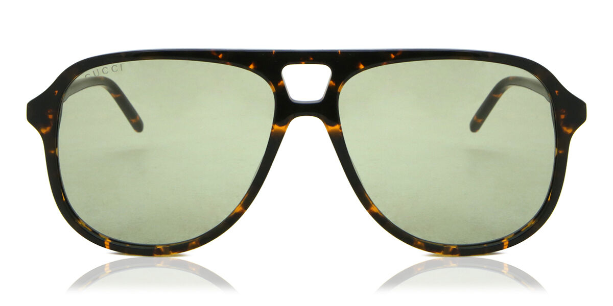 Image of Gucci GG1156S 004 Óculos de Sol Tortoiseshell Masculino BRLPT