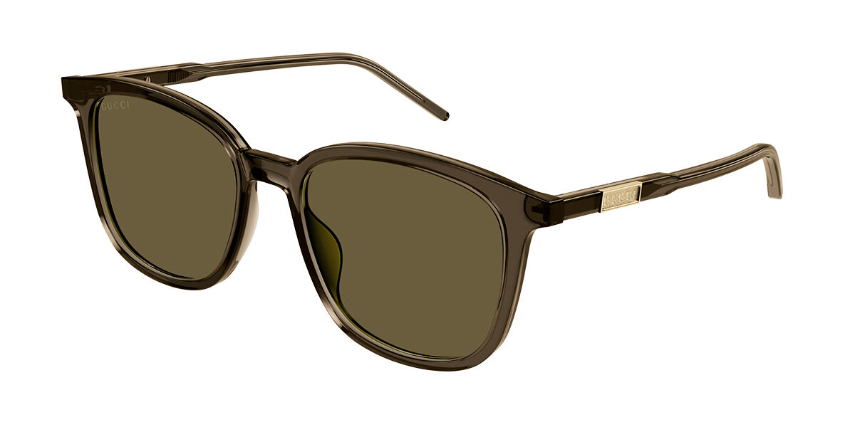 Image of Gucci GG1158SK Asian Fit 002 Óculos de Sol Marrons Masculino PRT