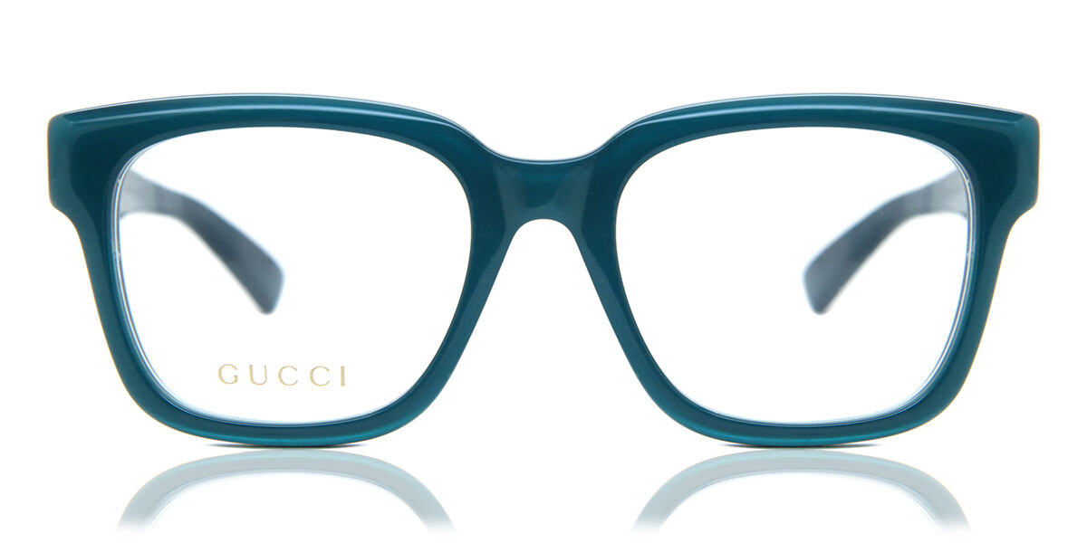 Image of Gucci GG1176O 003 53 Lunettes De Vue Homme Bleues (Seulement Monture) FR