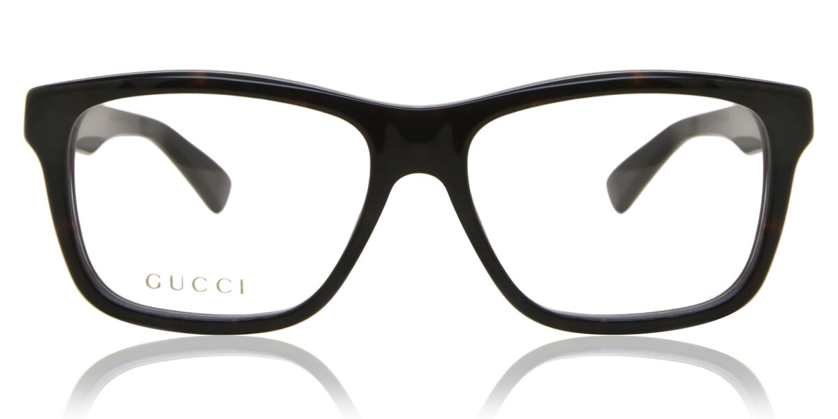 Image of Gucci GG1177O 005 Óculos de Grau Tortoiseshell Masculino BRLPT