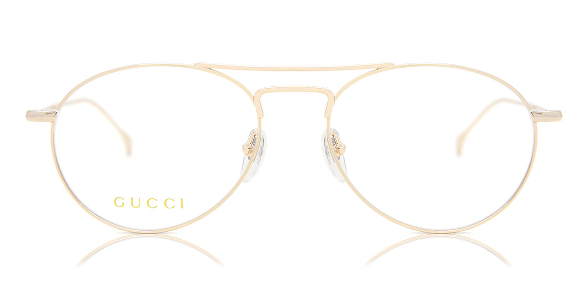Image of Gucci GG1187O 001 Óculos de Grau Dourados Masculino BRLPT