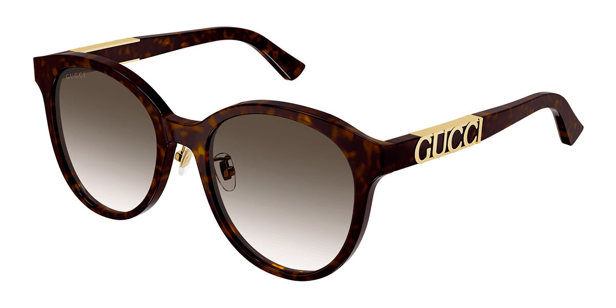 Image of Gucci GG1191SK Asian Fit 002 Óculos de Sol Tortoiseshell Feminino PRT
