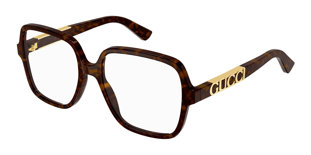 Image of Gucci GG1193OA Formato Asiático 002 Óculos de Grau Tortoiseshell Feminino BRLPT