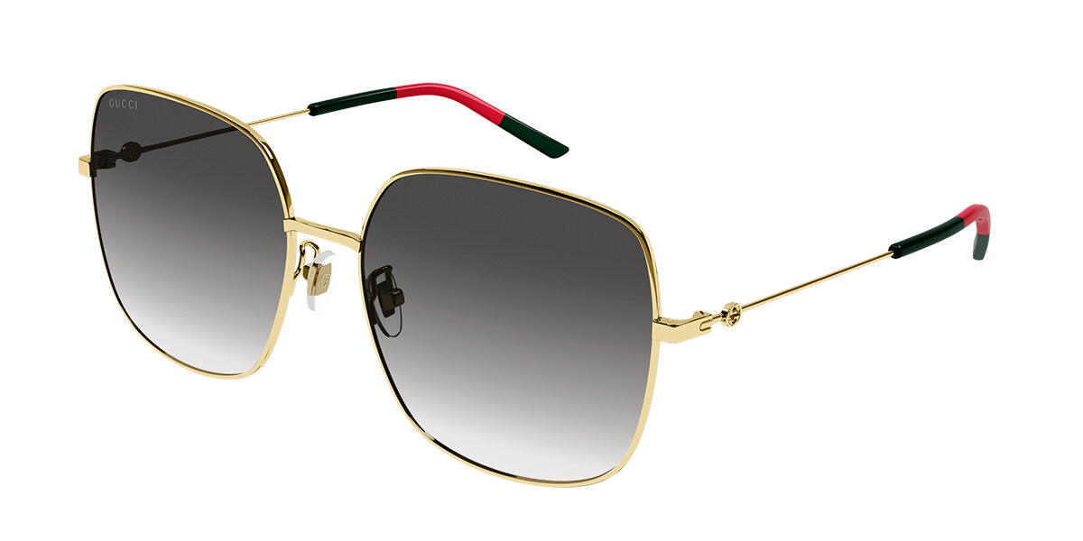 Image of Gucci GG1195SK Asian Fit 001 Óculos de Sol Dourados Feminino PRT