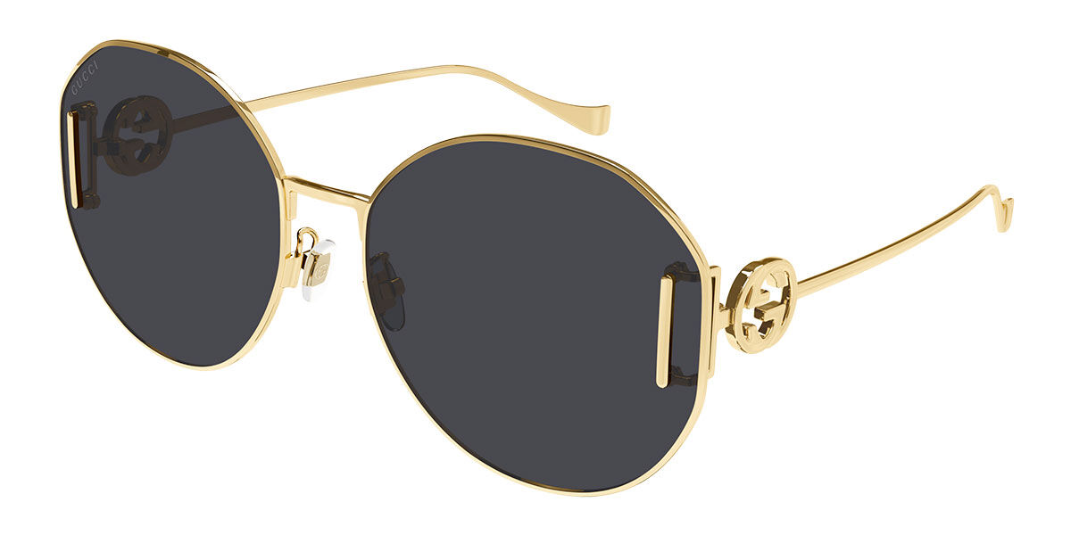 Image of Gucci GG1206SA Asian Fit 002 Óculos de Sol Dourados Feminino PRT
