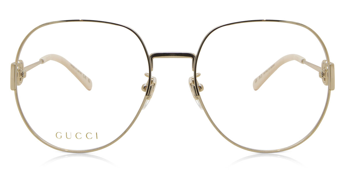 Image of Gucci GG1208O 002 Óculos de Grau Dourados Feminino PRT