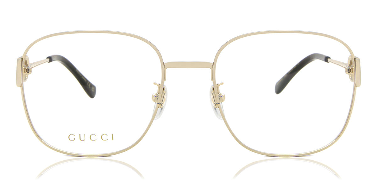 Image of Gucci GG1209O 001 Óculos de Grau Dourados Masculino PRT