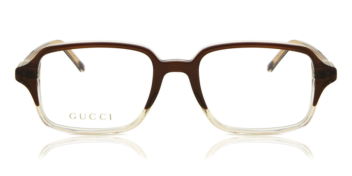 Image of Gucci GG1211O 003 Óculos de Grau Marrons Masculino BRLPT