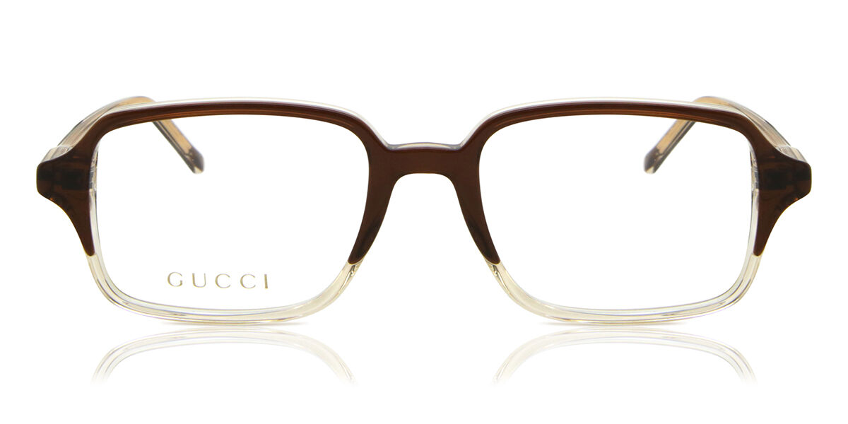 Image of Gucci GG1211O 003 Óculos de Grau Marrons Masculino PRT