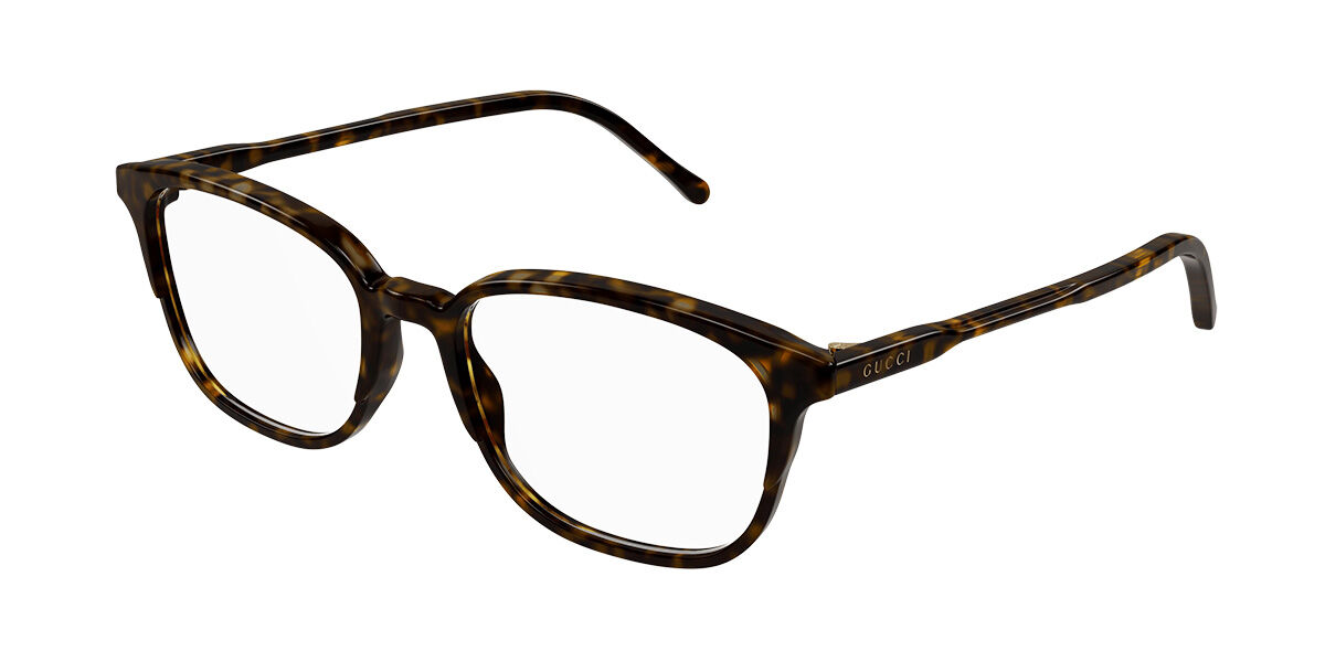 Image of Gucci GG1213OA Formato Asiático 005 Óculos de Grau Tortoiseshell Feminino BRLPT