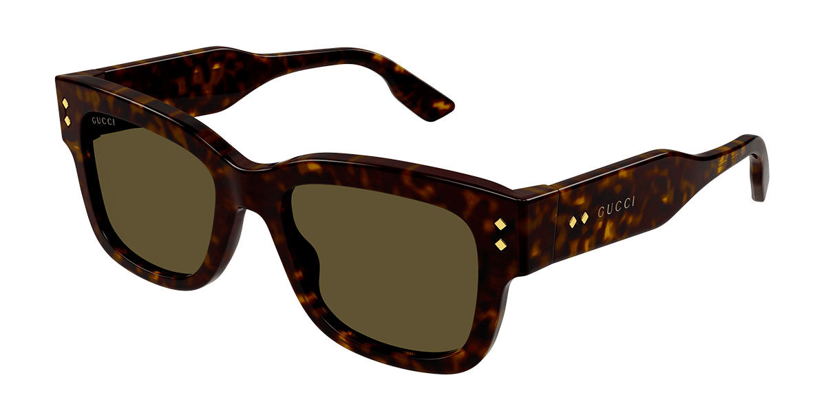 Image of Gucci GG1217S 002 Óculos de Sol Tortoiseshell Masculino PRT