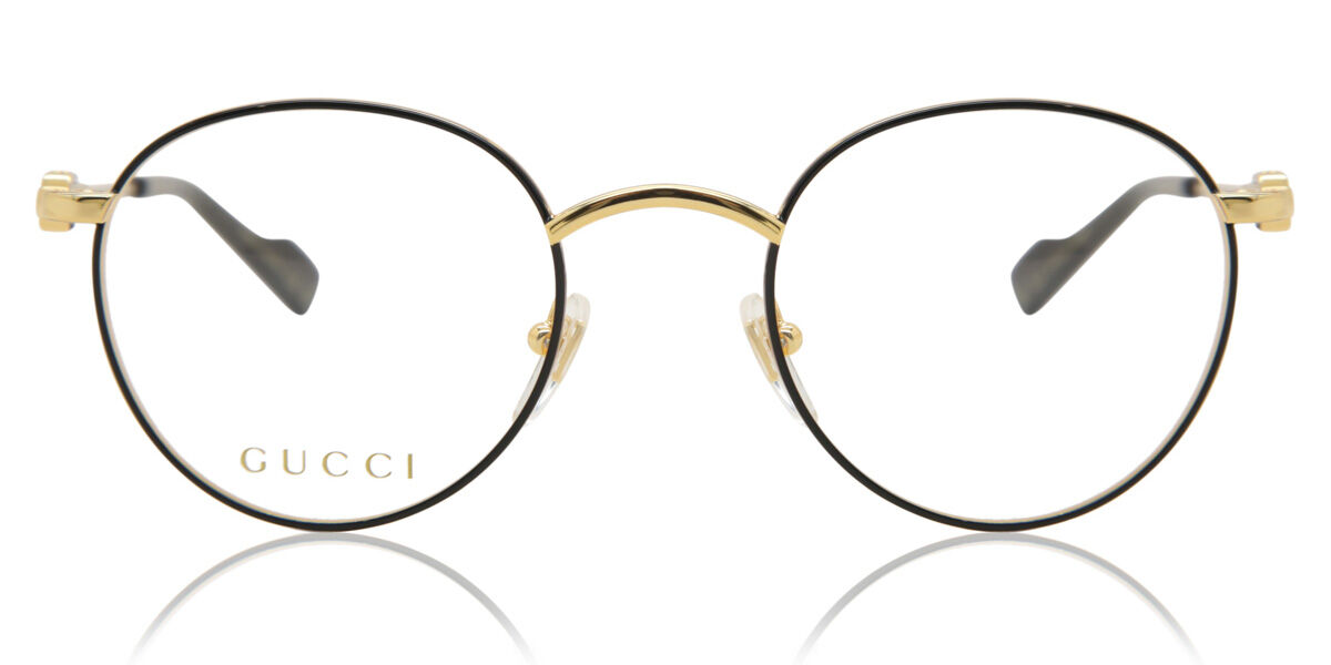 Image of Gucci GG1222O 001 Óculos de Grau Dourados Masculino PRT