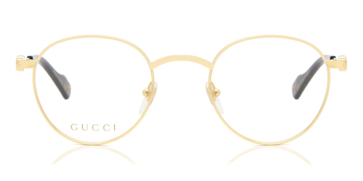 Image of Gucci GG1222O 002 Óculos de Grau Dourados Masculino BRLPT