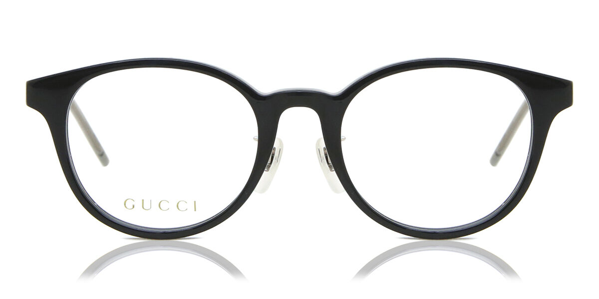 Image of Gucci GG1229OJ Asian Fit 001 49 Czarne Meskie Okulary Korekcyjne PL