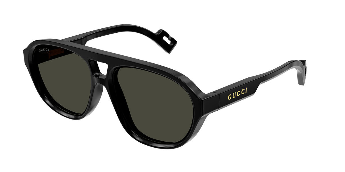 Image of Gucci GG1239S 004 Óculos de Sol Pretos Masculino PRT