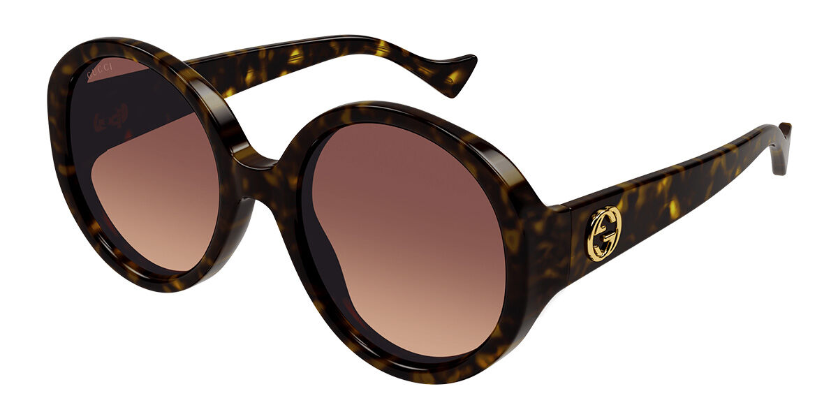 Image of Gucci GG1256S 002 Óculos de Sol Tortoiseshell Feminino BRLPT