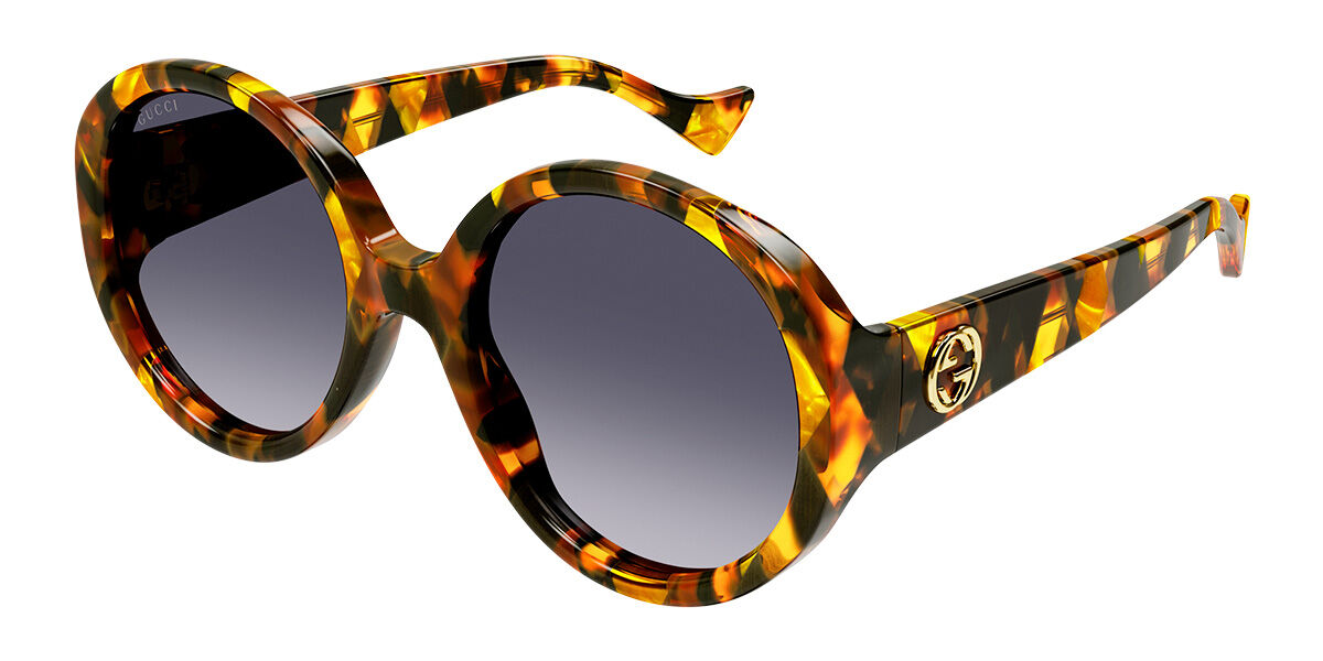 Image of Gucci GG1256S 004 Óculos de Sol Tortoiseshell Feminino BRLPT