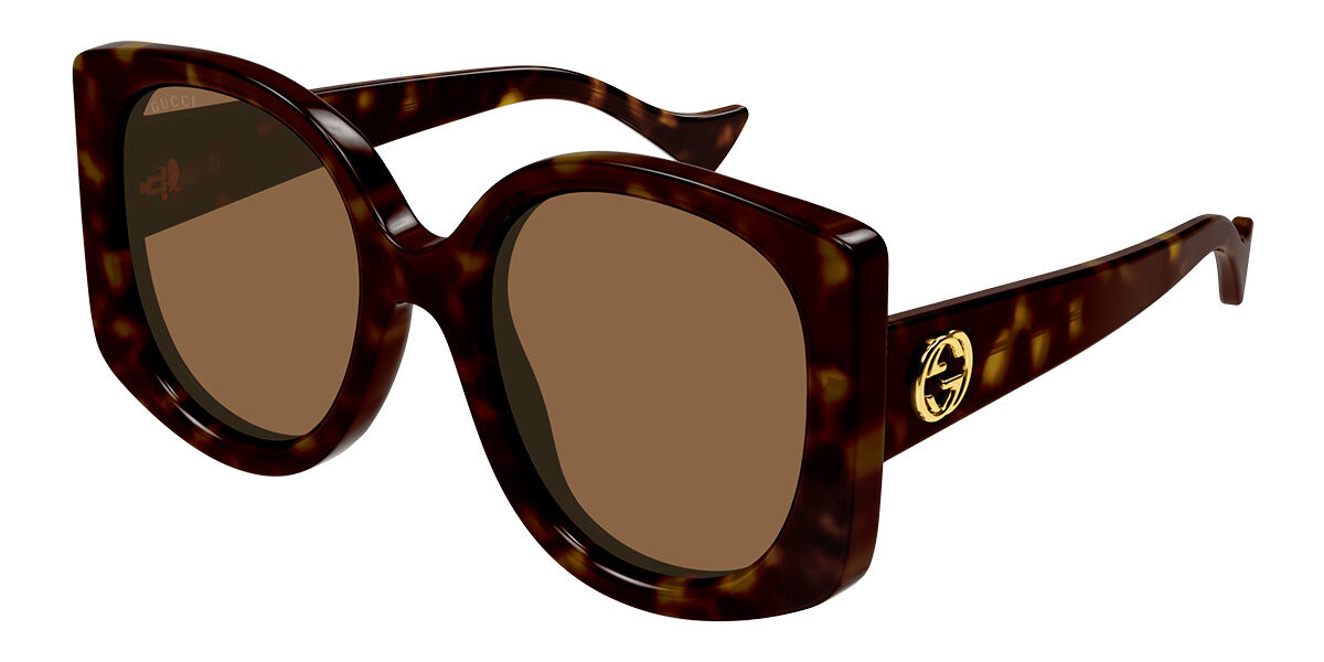 Image of Gucci GG1257S 002 Óculos de Sol Tortoiseshell Feminino BRLPT