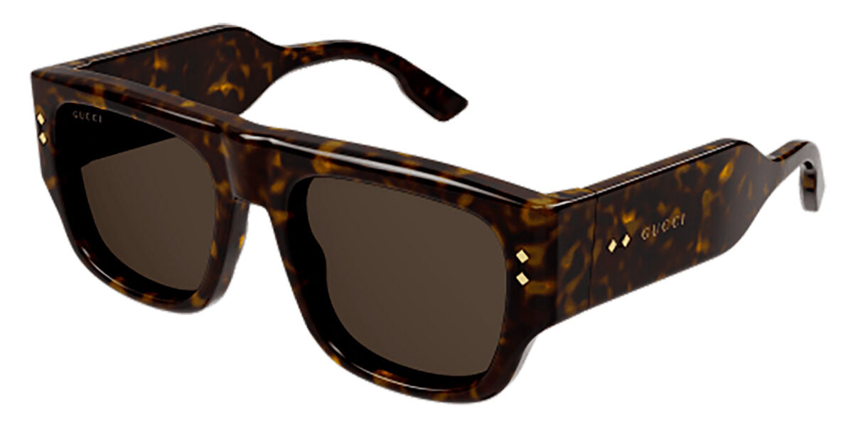 Image of Gucci GG1262S 002 Óculos de Sol Tortoiseshell Masculino PRT