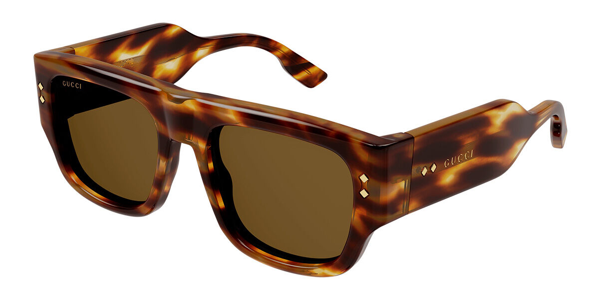 Image of Gucci GG1262S 004 Óculos de Sol Tortoiseshell Masculino PRT