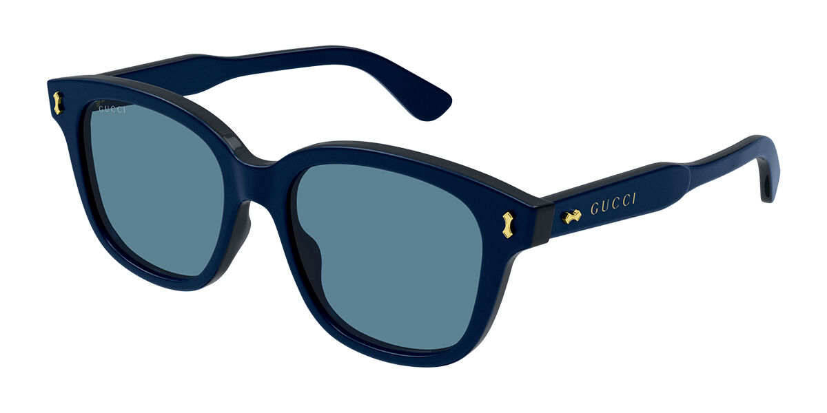 Image of Gucci GG1264S 002 Óculos de Sol Azuis Masculino BRLPT