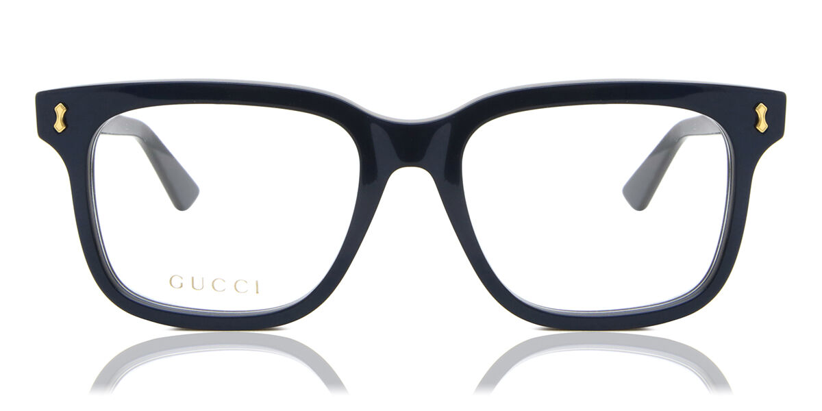 Image of Gucci GG1265O 005 Óculos de Grau Azuis Masculino PRT