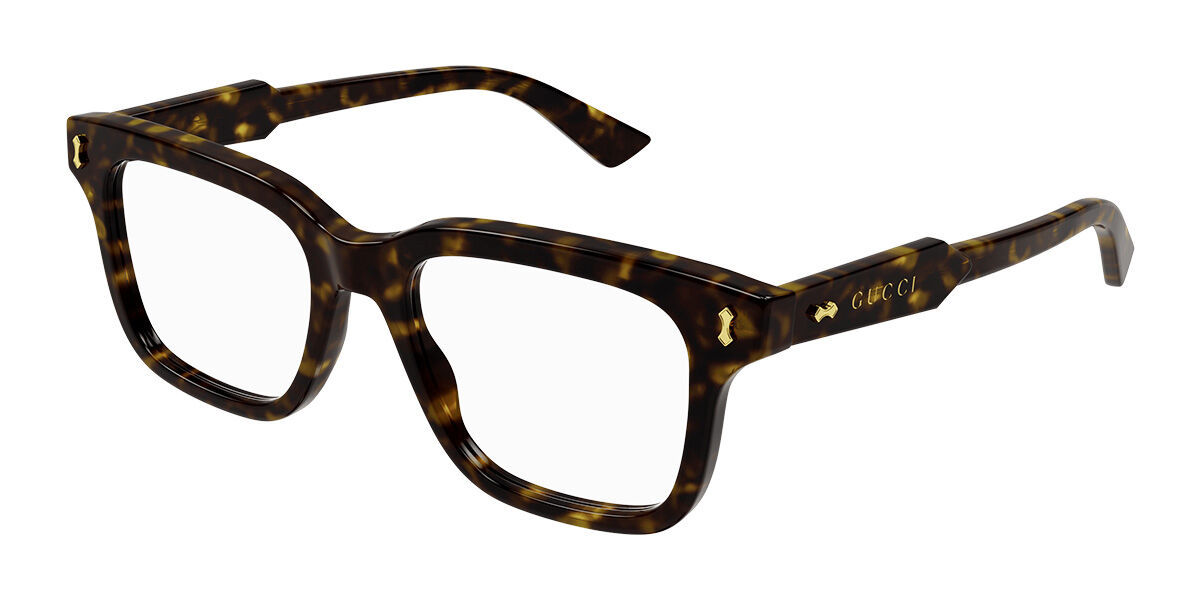 Image of Gucci GG1265O 007 Óculos de Grau Tortoiseshell Masculino PRT