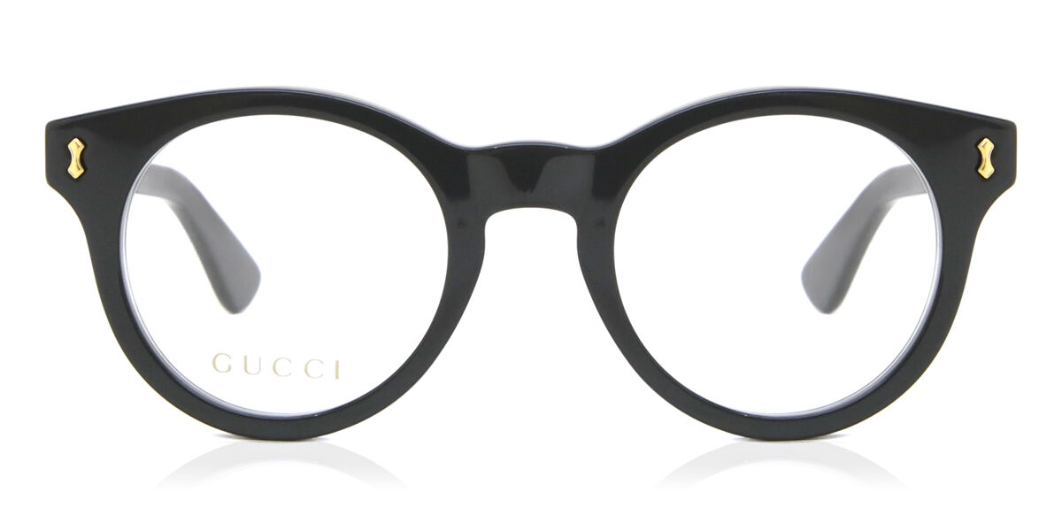 Image of Gucci GG1266O 001 Óculos de Grau Pretos Masculino PRT