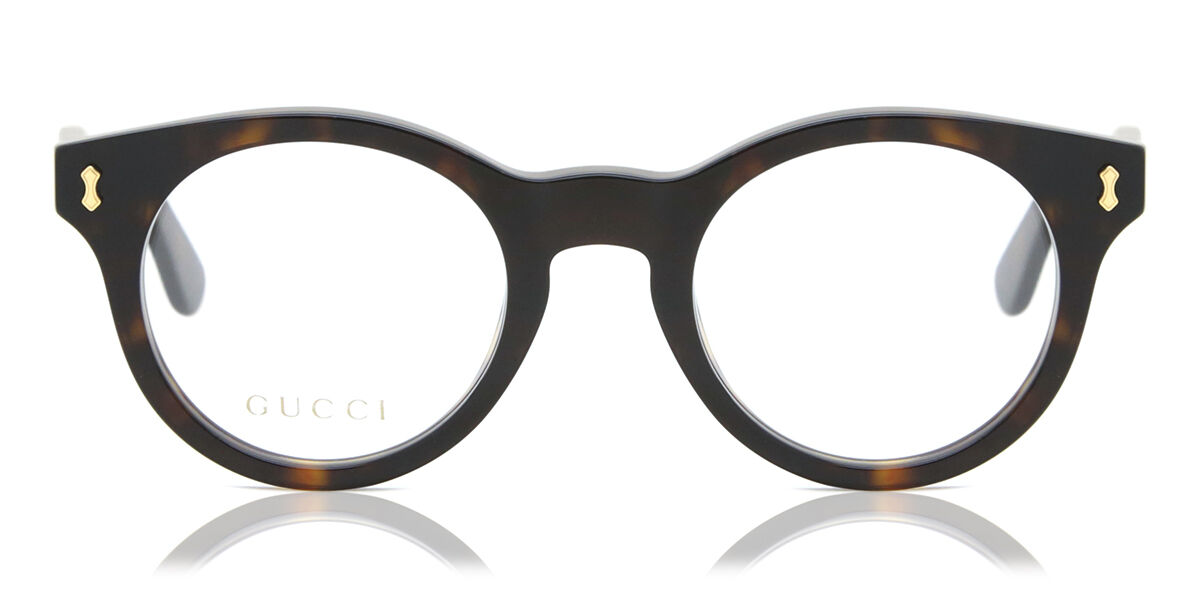 Image of Gucci GG1266O 004 Óculos de Grau Tortoiseshell Masculino BRLPT