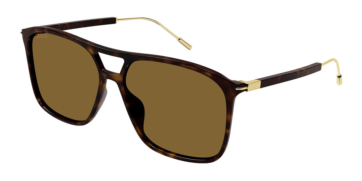 Image of Gucci GG1270S 002 Óculos de Sol Tortoiseshell Masculino PRT