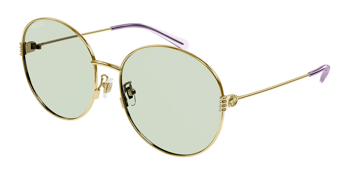 Image of Gucci GG1281SK Asian Fit 003 Óculos de Sol Dourados Feminino PRT