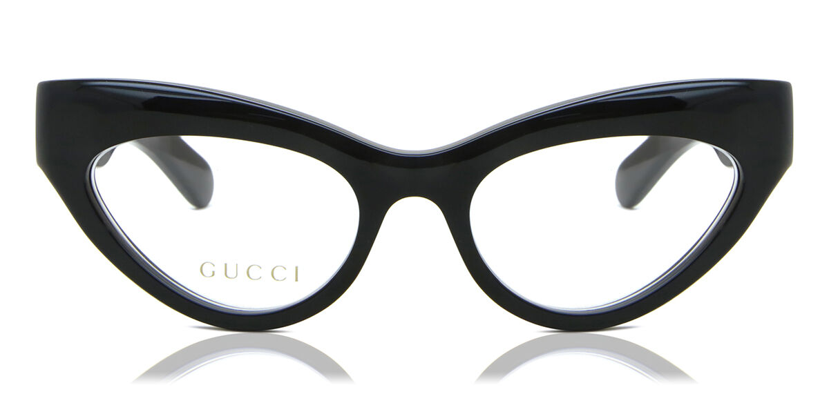 Image of Gucci GG1295O 001 Óculos de Grau Pretos Feminino BRLPT