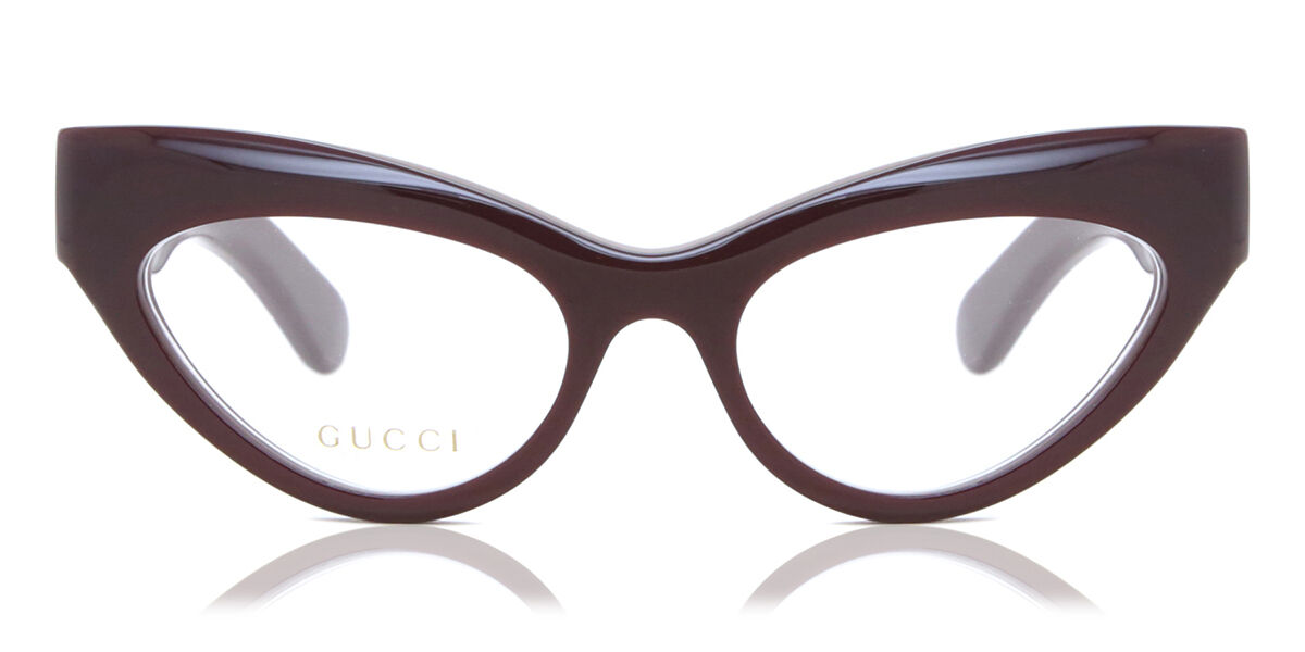 Image of Gucci GG1295O 002 Óculos de Grau Vermelhos Feminino PRT