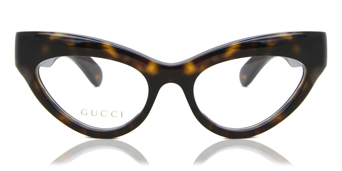 Image of Gucci GG1295O 003 Óculos de Grau Tortoiseshell Feminino BRLPT