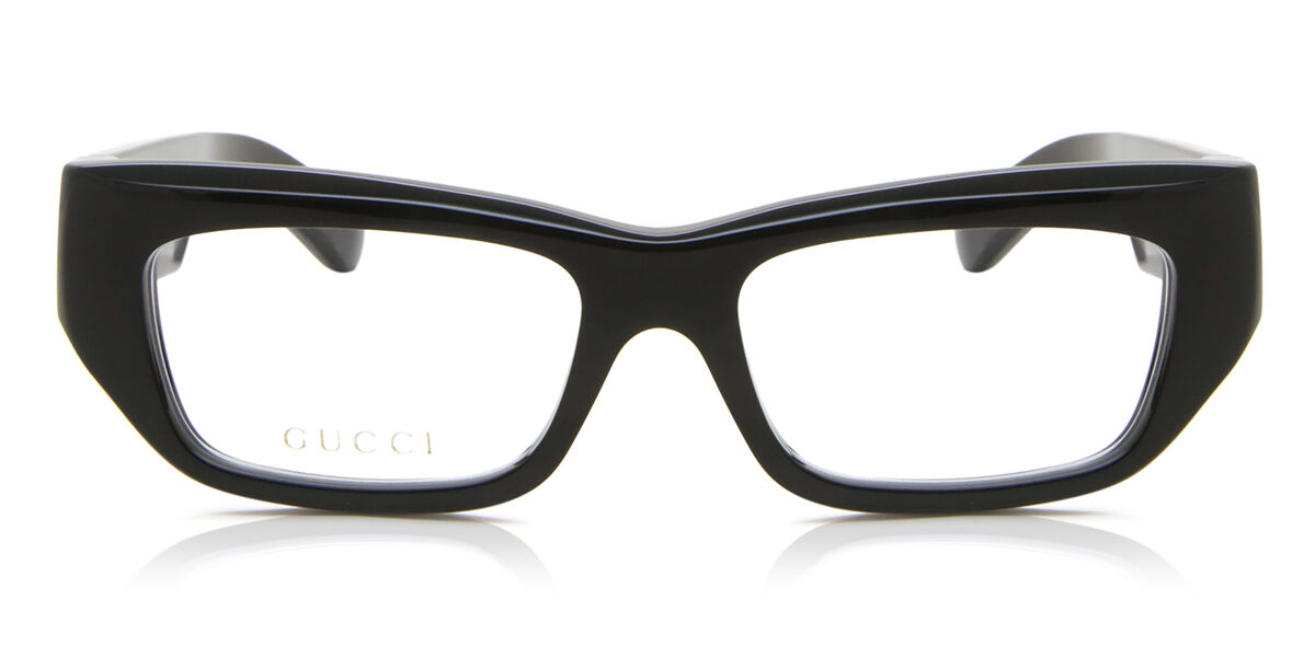 Image of Gucci GG1297O 001 Óculos de Grau Pretos Masculino BRLPT